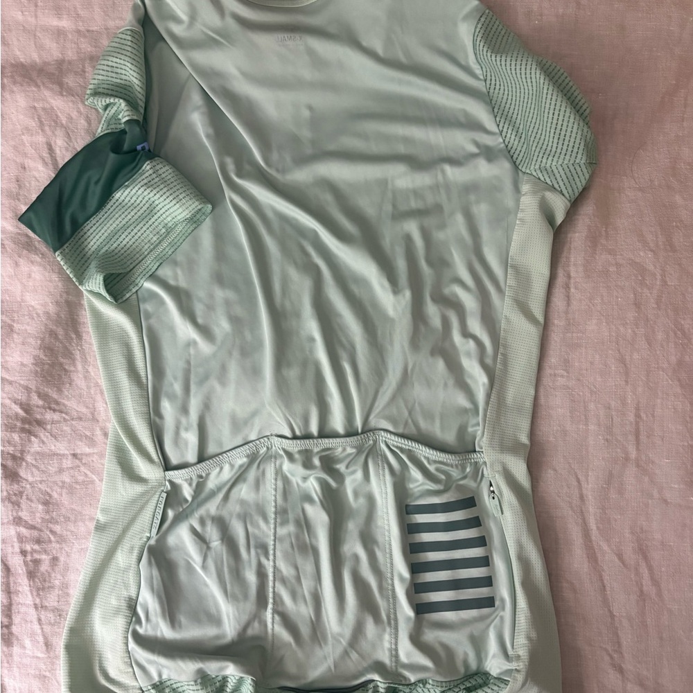Rapha Light Green Cycling Jersey